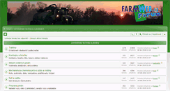 Desktop Screenshot of forum.farmweb.cz