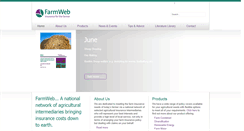 Desktop Screenshot of farmweb.co.uk