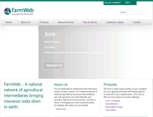 Tablet Screenshot of farmweb.co.uk